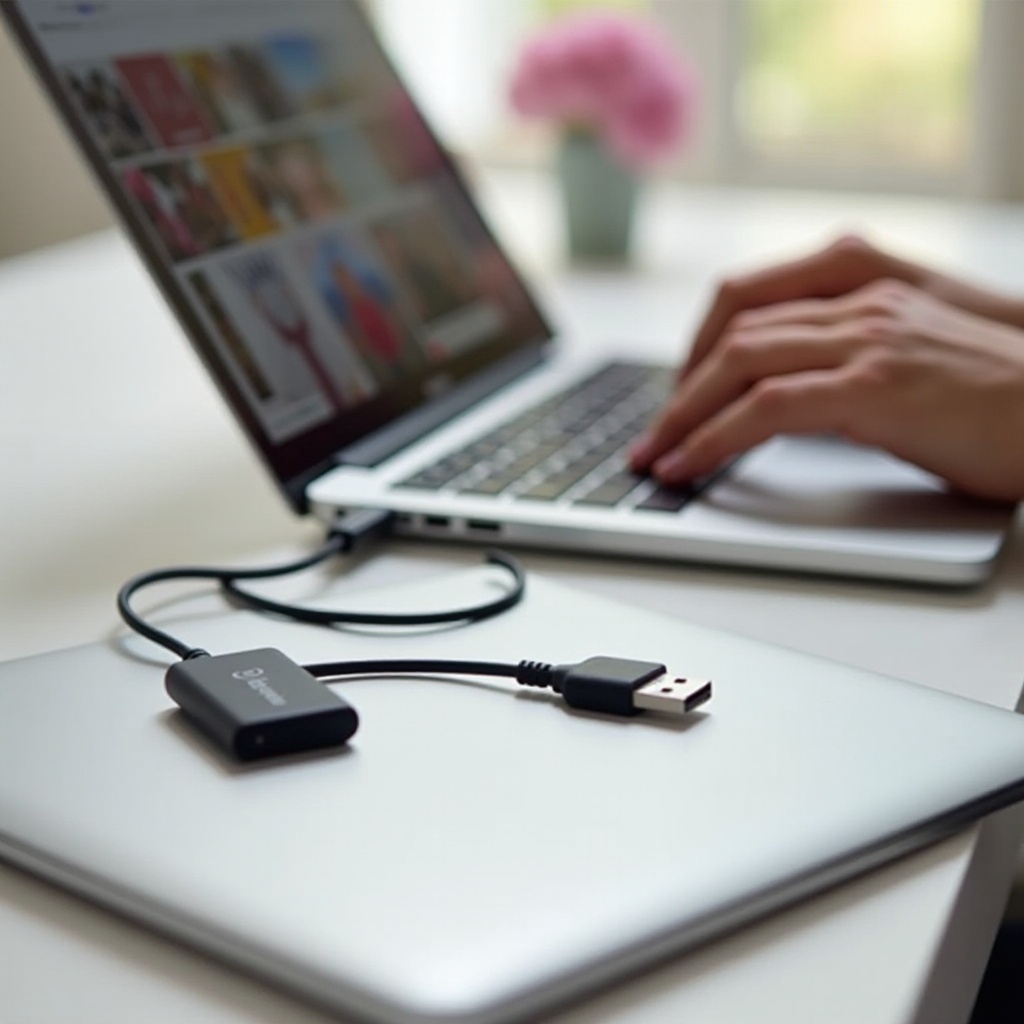 노트북에서 USB 드라이브로 Google 사진을 전송하는 방법