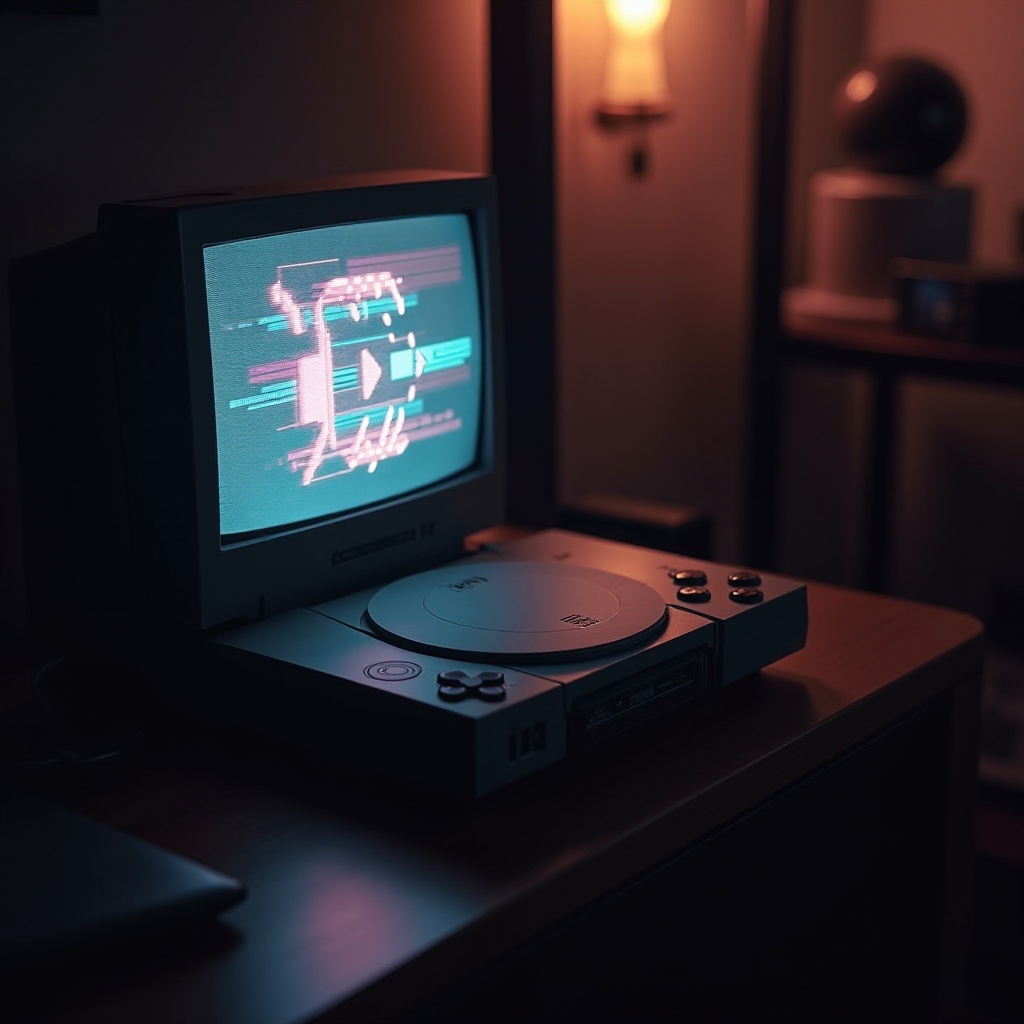 왜 PS1 그래픽이 흔들리나요