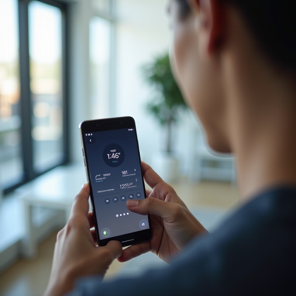 cara memeriksa suhu ponsel samsung