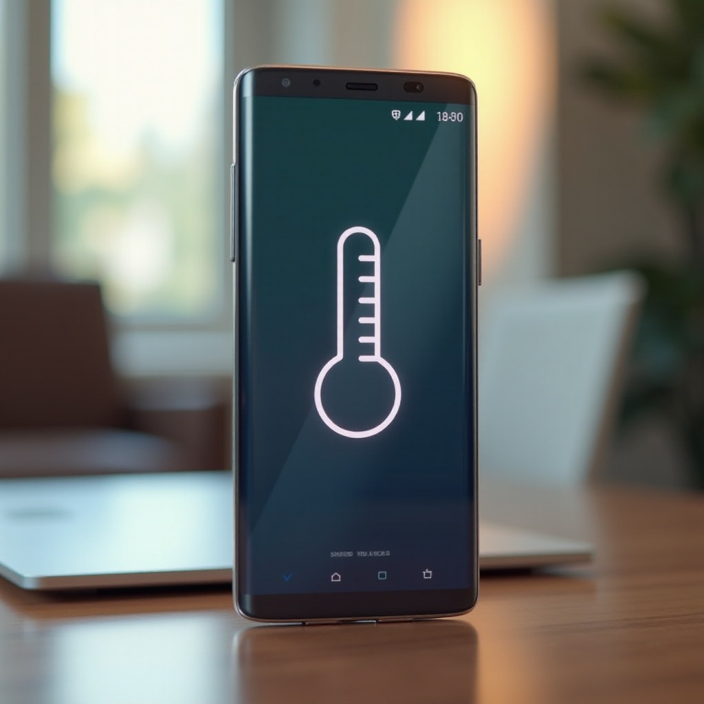 วิธีตรวจสอบอุณหภูมิโทรศัพท์ samsung