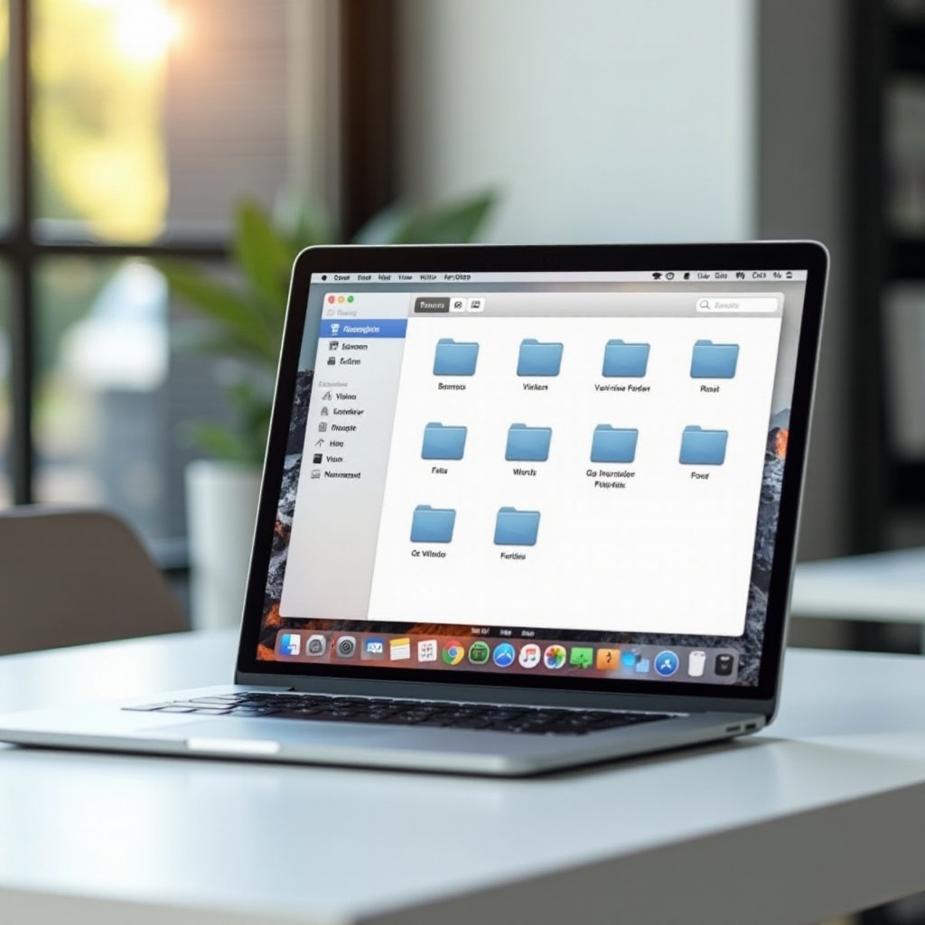 วิธีใช้โฟลเดอร์ที่แชร์ใน MacBook