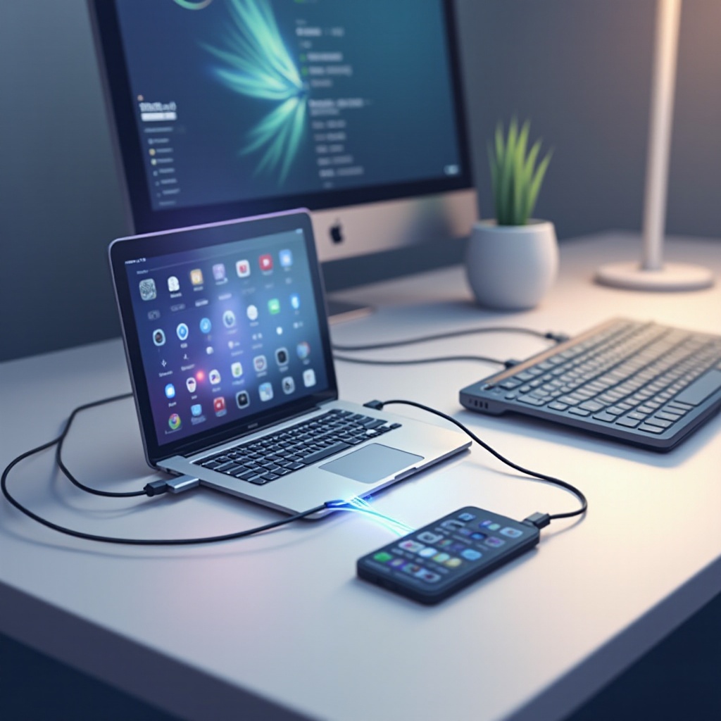 iPhone tidak terhubung ke MacBook