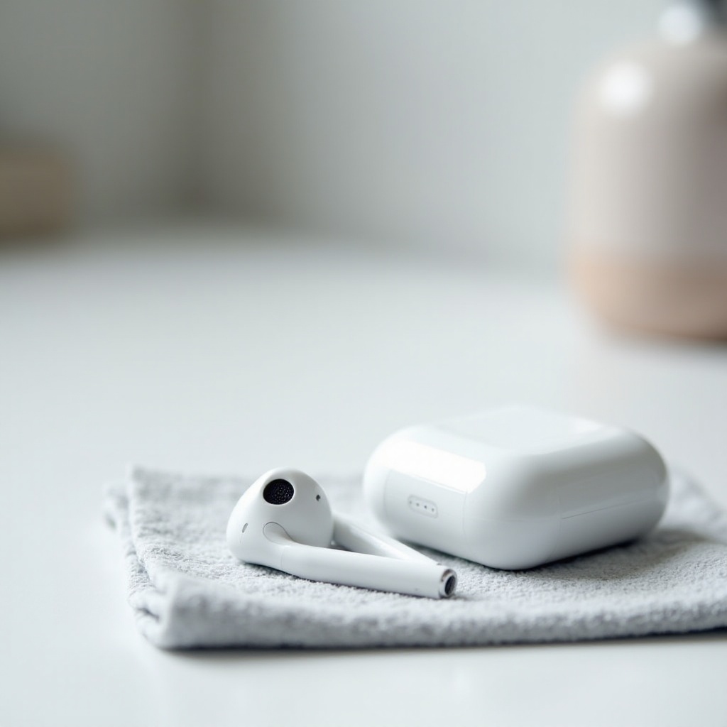 cara membersihkan mikrofon AirPods