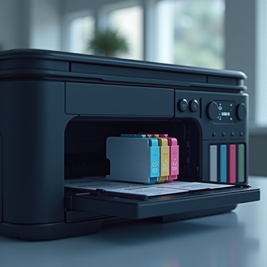 ตลับหมึกเครื่องพิมพ์ใหม่ไม่ทำงาน