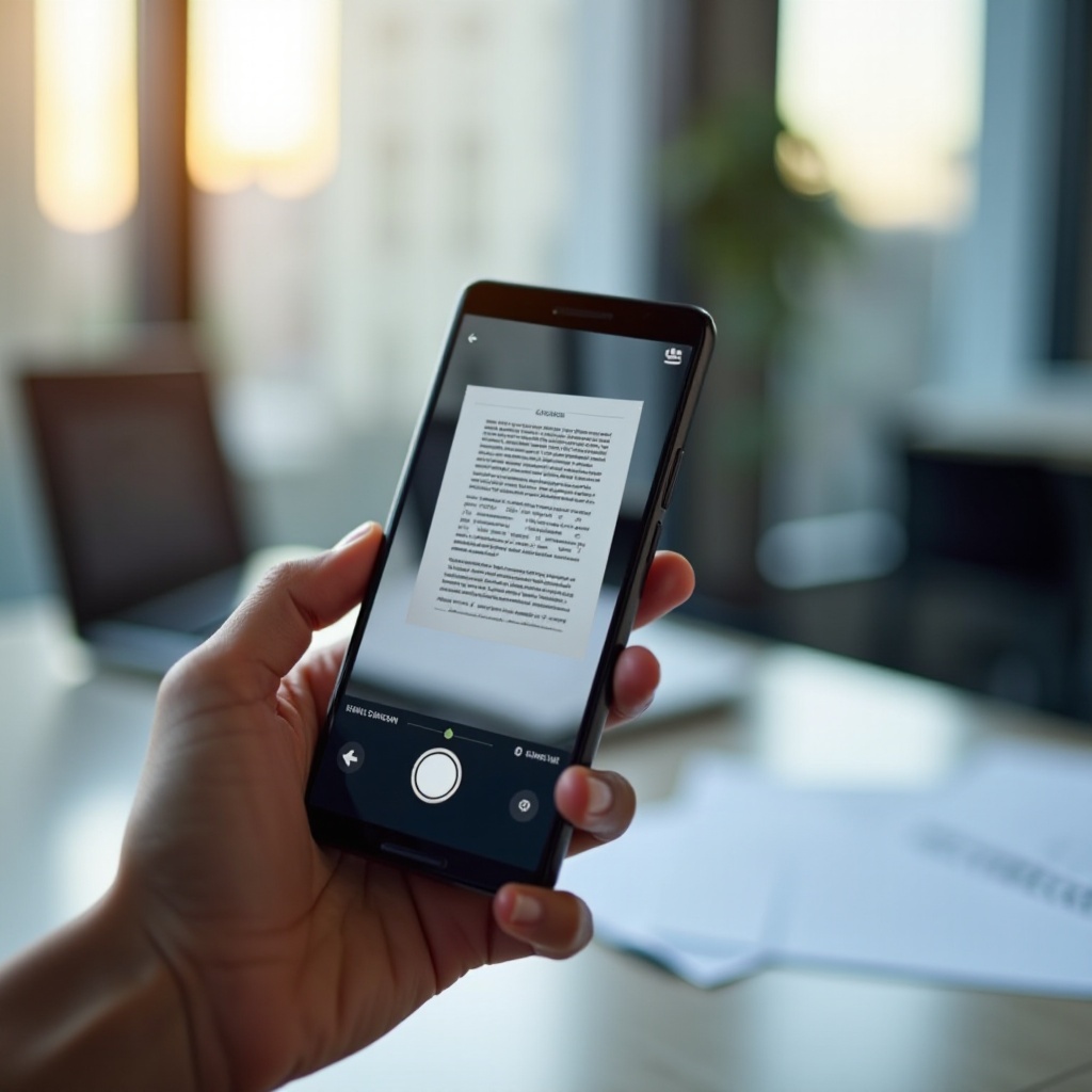 Cara memindai dokumen dengan ponsel Android