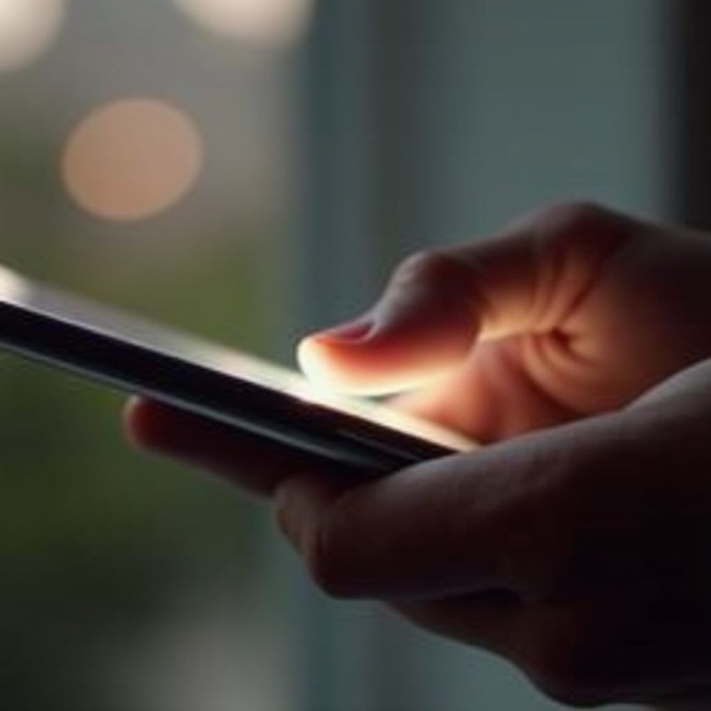 iphone el feneri için telefonu salla