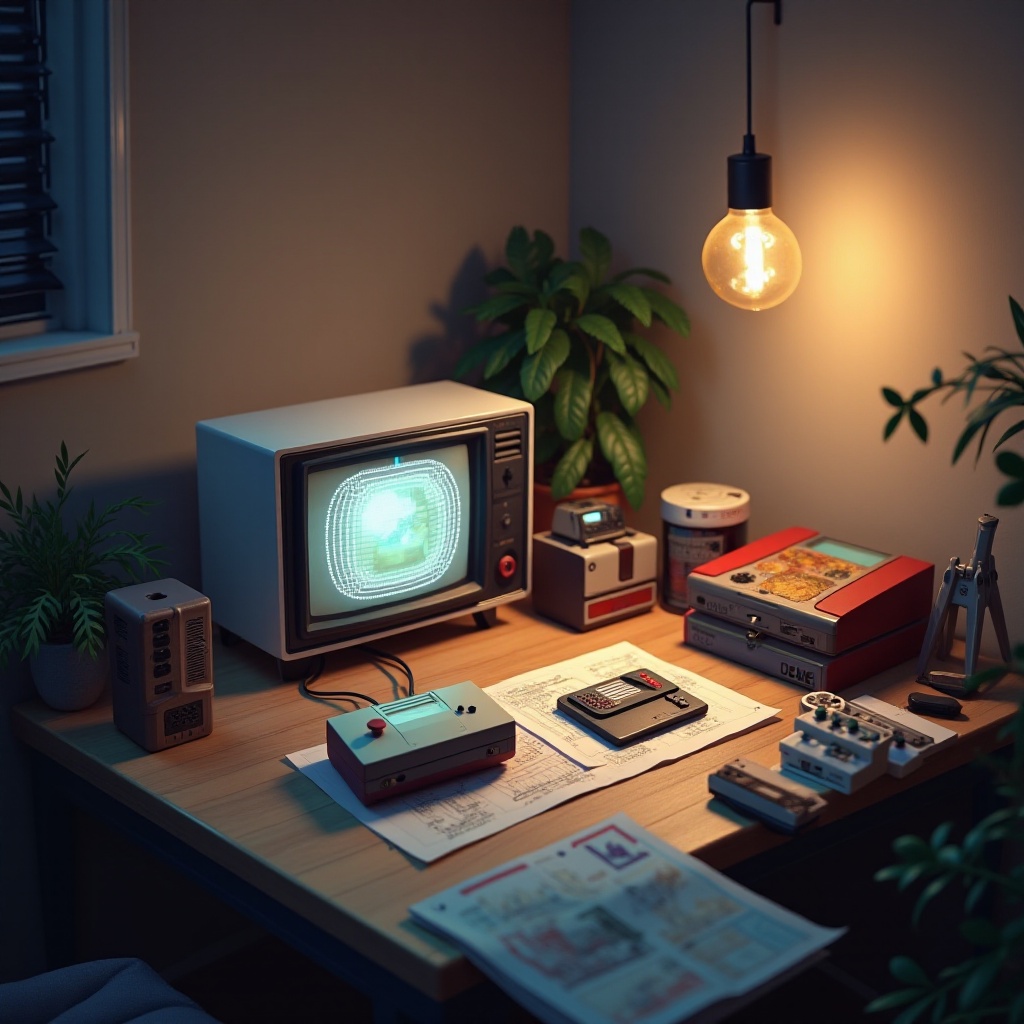 왜 PS1 그래픽이 흔들리나요