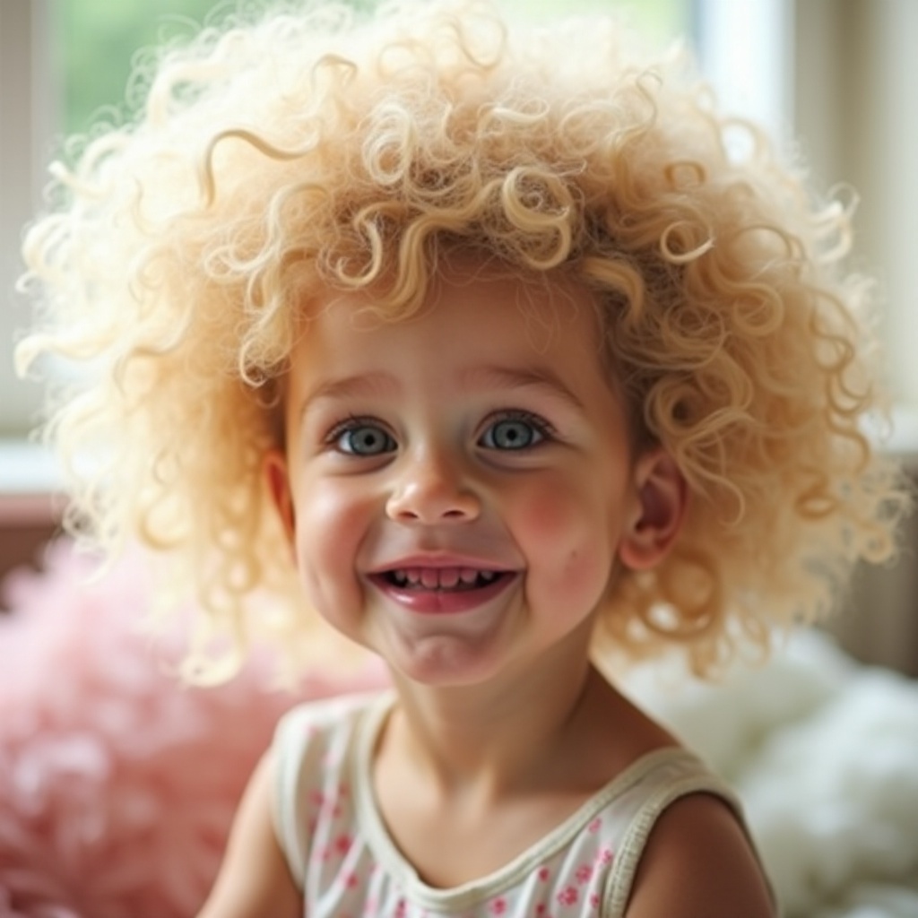 alopesi rahatsızlığı olan küçük çocuklar için peruklar