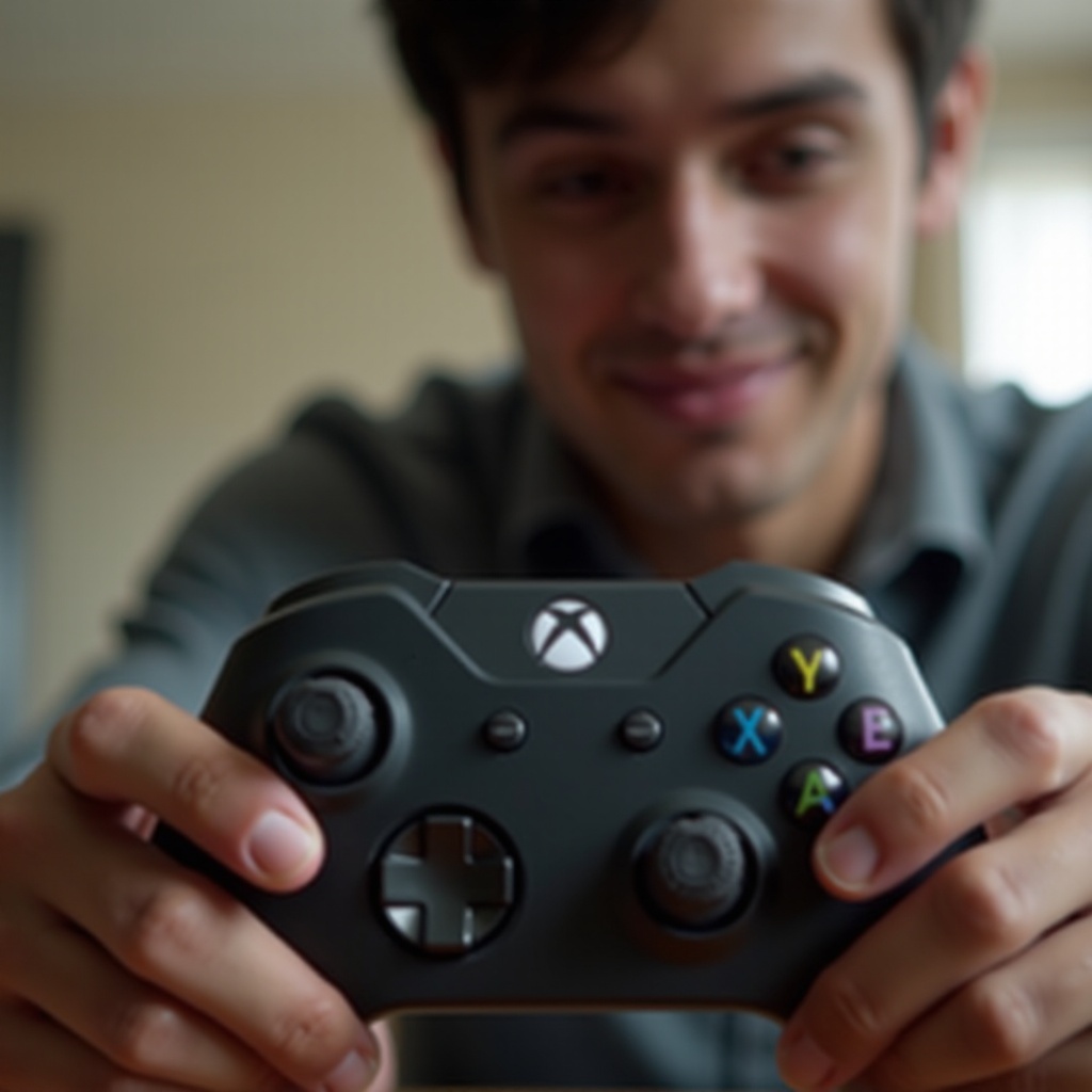 新品のXboxコントローラーボタンが固まっている