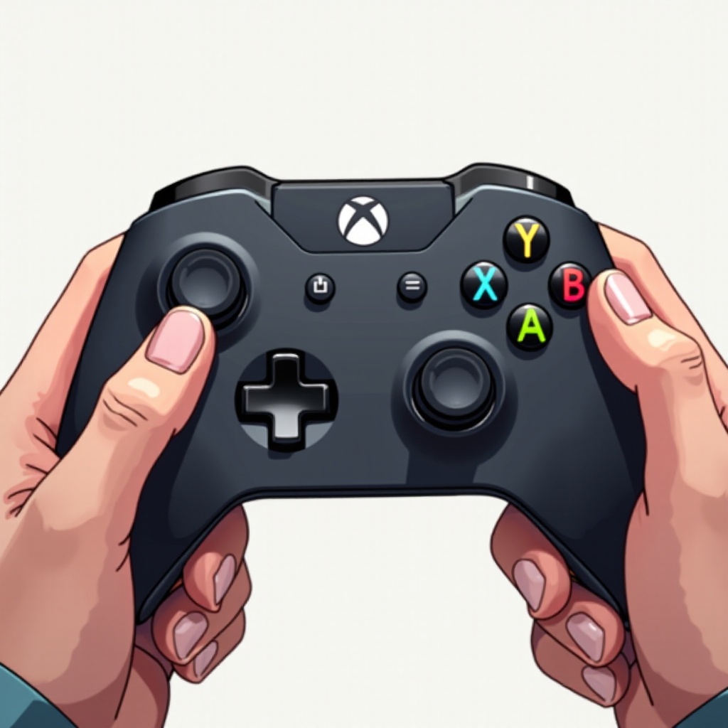tombol pengontrol xbox baru macet