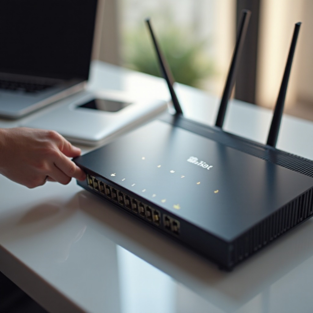 새로운 라우터 설치 방법