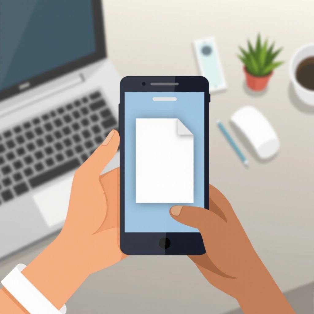 Bir Android telefonla belge nasıl taranır