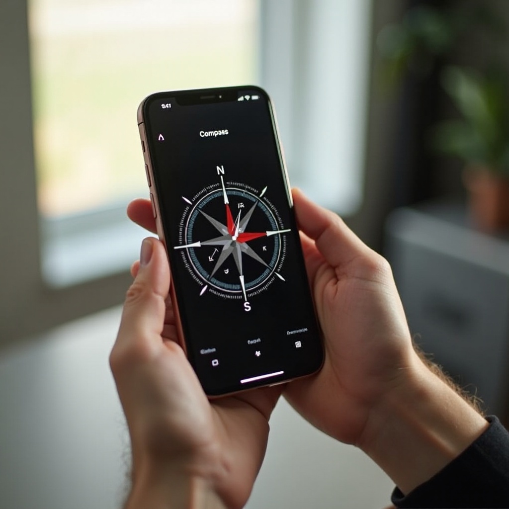 cara mengatur ulang kompas di iPhone