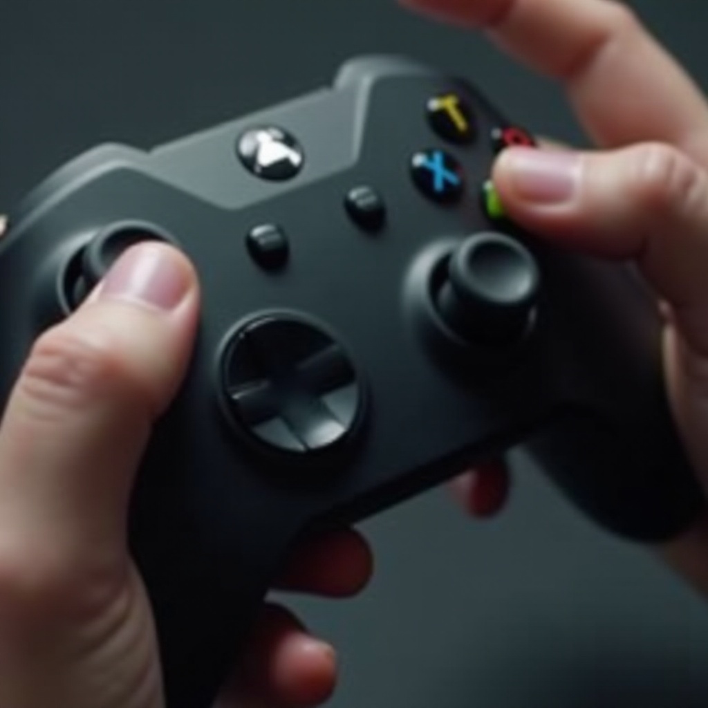 ปุ่มคอนโทรลเลอร์ Xbox ใหม่ติดอยู่