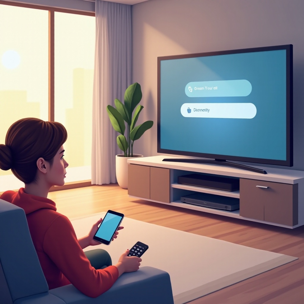 cara memutuskan telepon dari TV