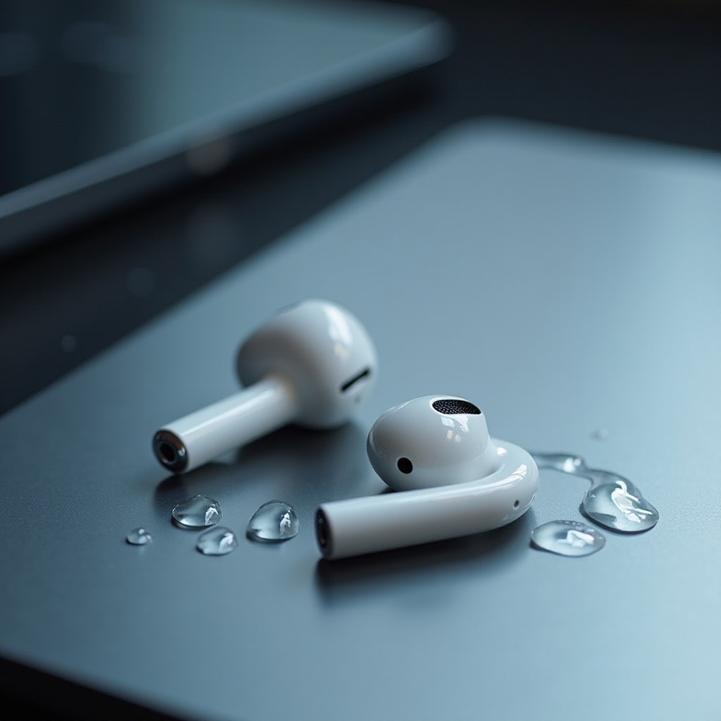 การเอาน้ำออกจาก AirPods