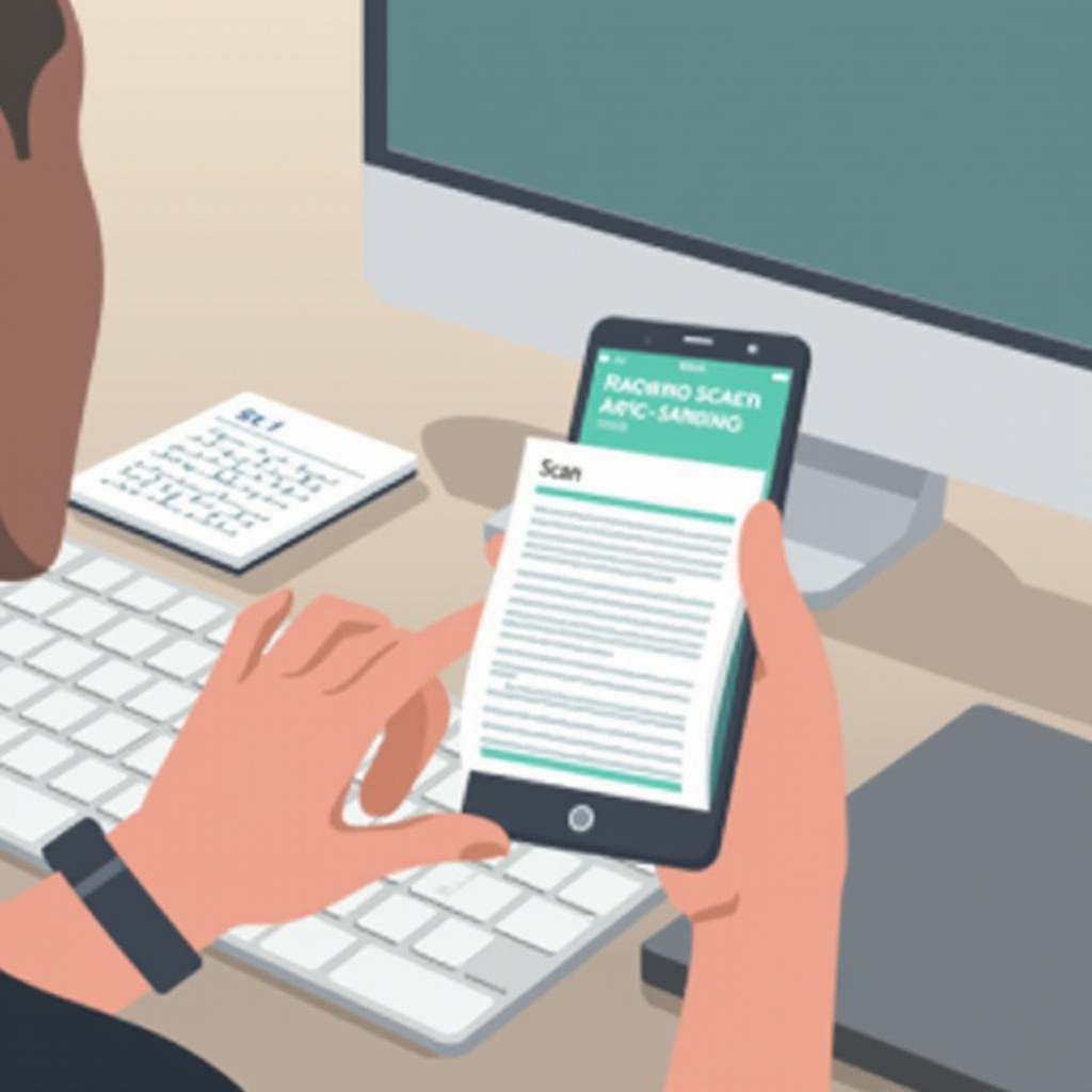 Bir Android telefonla belge nasıl taranır