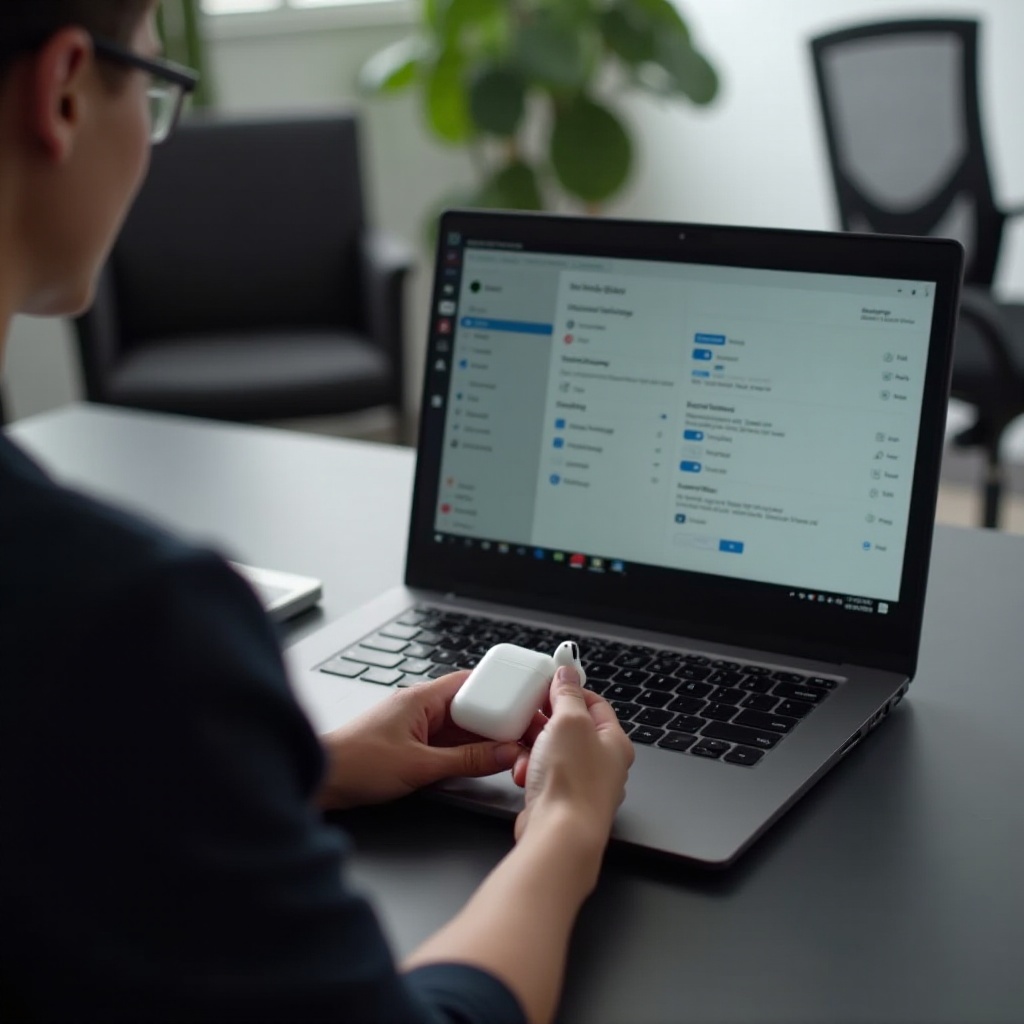 วิธีเชื่อมต่อ AirPods กับ ThinkPad