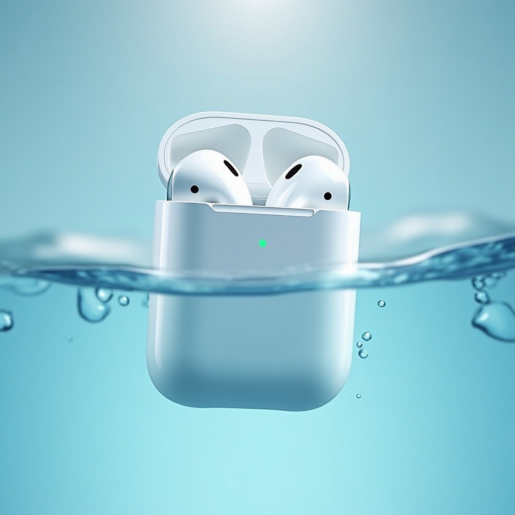 airpods jatuh ke dalam air