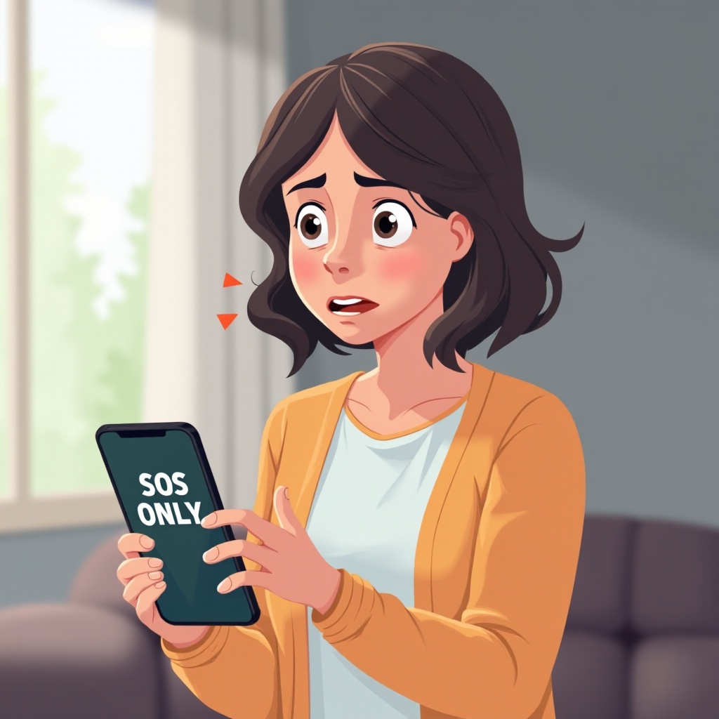 なぜ私の電話はSOSのみと言っているのか？