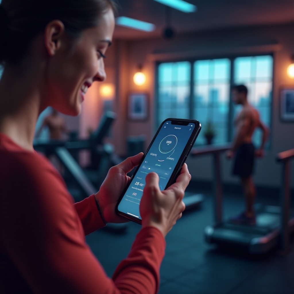 saatsiz iphone'da antrenmanı takip et