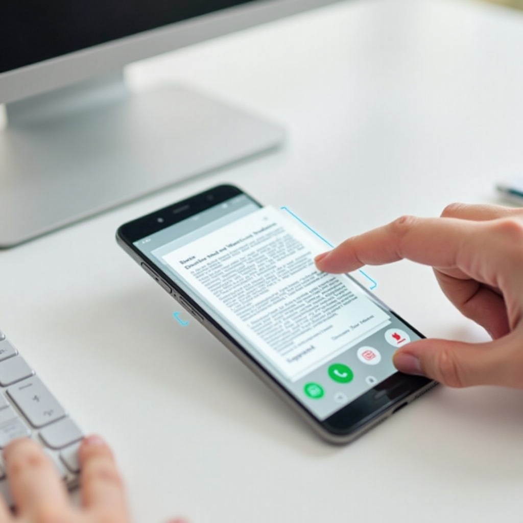 Androidフォンでドキュメントをスキャンする方法